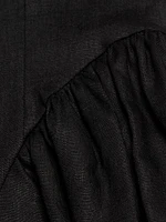 Oaklyn Linen A-Line Minidress