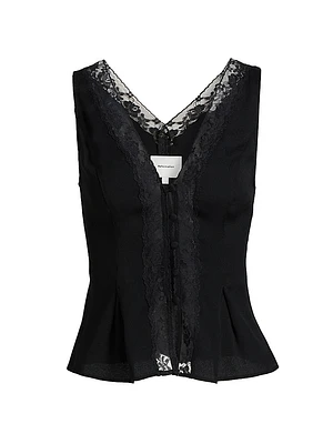 Cristina Lace Top