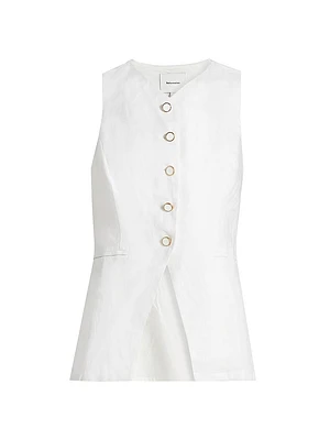 Aspen Linen Top