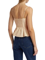 Genevieve Satin Top