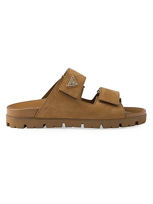 Suede Band Sandals