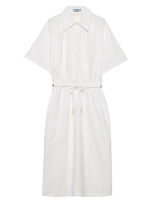 Poplin and Satin Dress