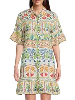 Soller Linen Shirtdress