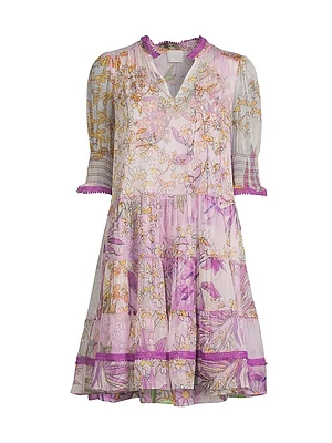 Abbey Tiered Minidress