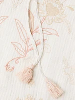 Danika Floral Linen Minidress
