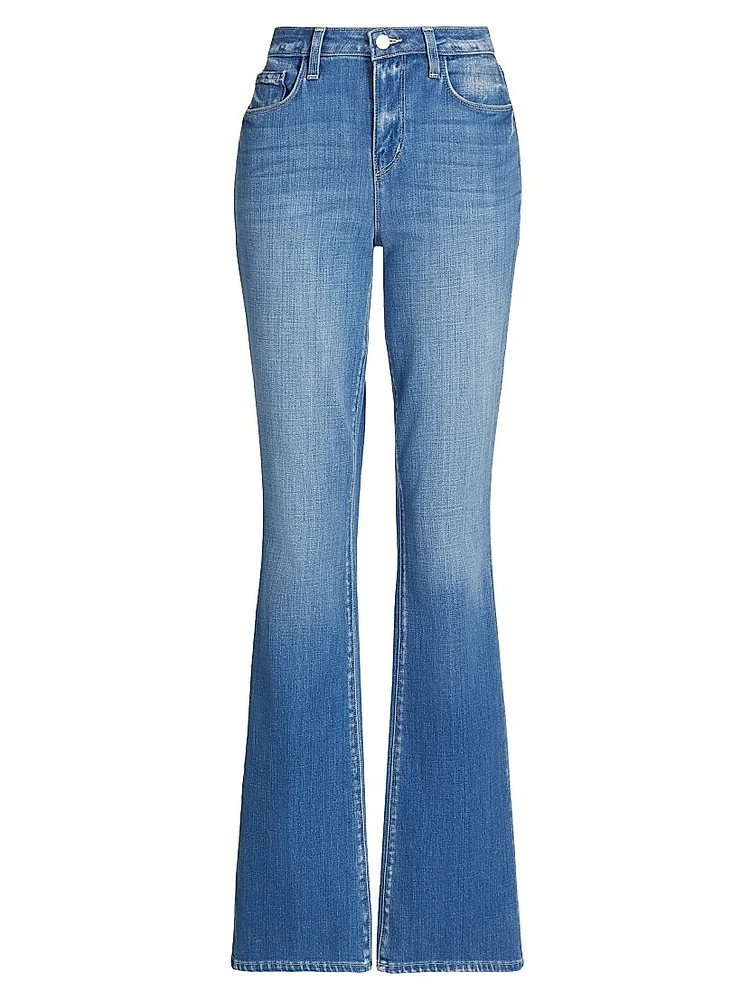 Selma High-Rise Sleek Baby Bootcut Jeans