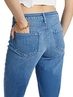 Selma High-Rise Sleek Baby Bootcut Jeans