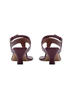 Portofino 55MM Leather T-Strap Sandals