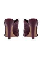 Maria 100MM Leather Mules