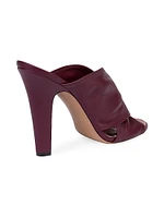 Maria 100MM Leather Mules