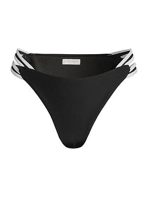 Meggie Striped Bikini Bottom