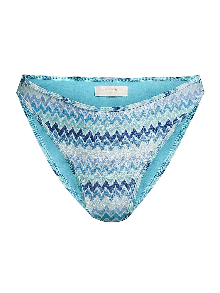 Isla Chevron Bikini Bottom