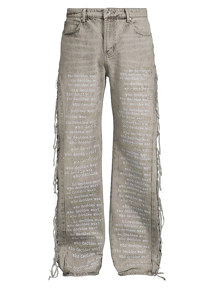 Ultra Flare Scripture Jeans
