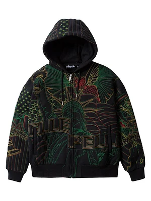 Who Decides War x Pelle Monument Hoodie