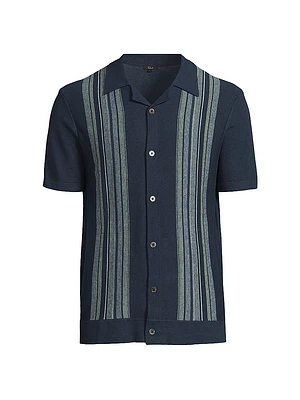 Silas Woven Stripe Shirt