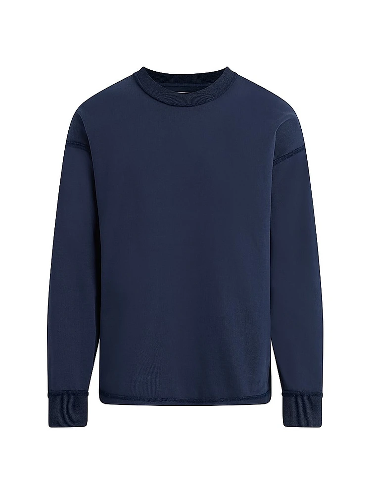 Cotton Crewneck Sweatshirt