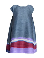 Grainy Colors Tent Minidress