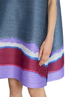 Grainy Colors Tent Minidress