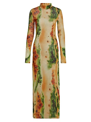 Blake Tie-Dye Midi-Dress