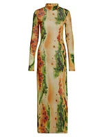 Blake Tie-Dye Midi-Dress