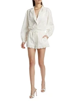Palmyra Embroidered Cotton Blouse