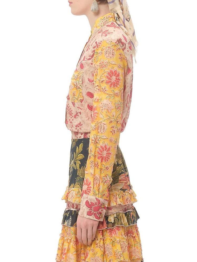 Shirt Mussola Paisley Speculare Voyage Imaginaire