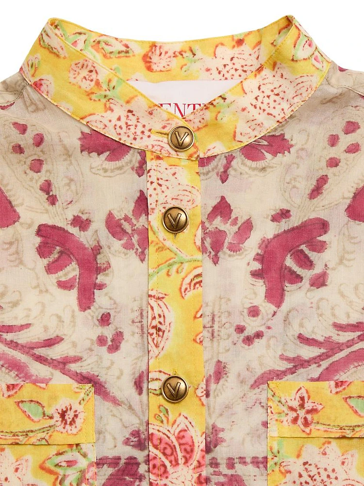 Shirt Mussola Paisley Speculare Voyage Imaginaire