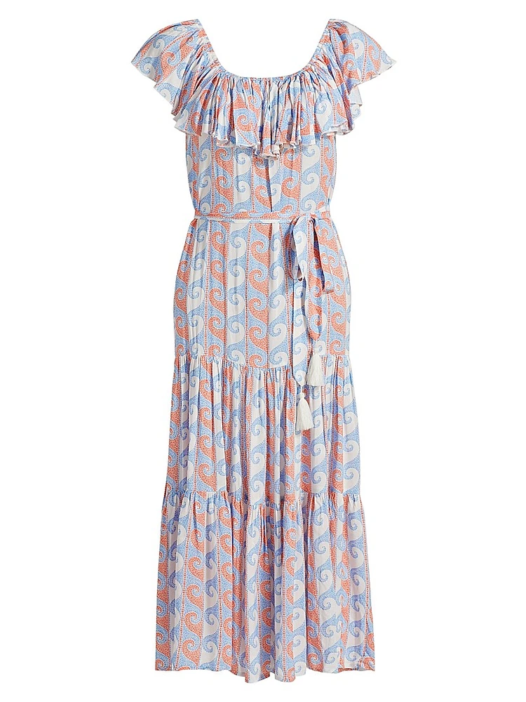 Johnny Was x Paolita Bianca Cover-Up Dress