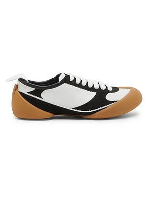 Colorblocked Suede Training Sneakers