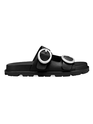 Benni Sport Leather Slides