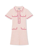 Little Girl's Knit Shirtdress
