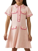 Little Girl's Knit Shirtdress