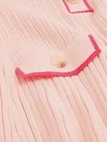 Little Girl's Knit Shirtdress