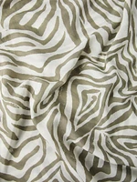 Cotton and Silk Ethnic Print Poplin Sarong