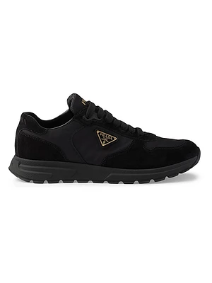 Prax 2.0 Re-Nylon and Suede Sneakers