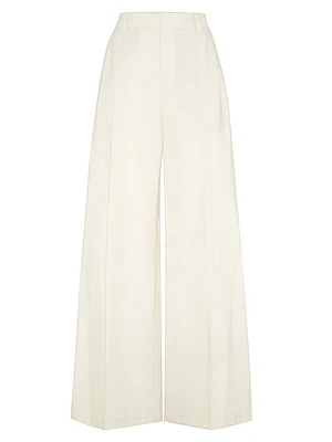 Techno Cotton Poplin Sartorial Loose Trousers