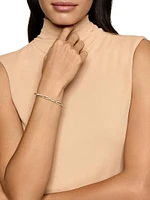 Wisteria Bangle Bracelet 18K Yellow Gold