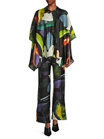 Yoru Silk Twill Pull-On Pants