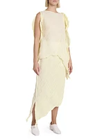 Wrinkled & Twisted Skirt