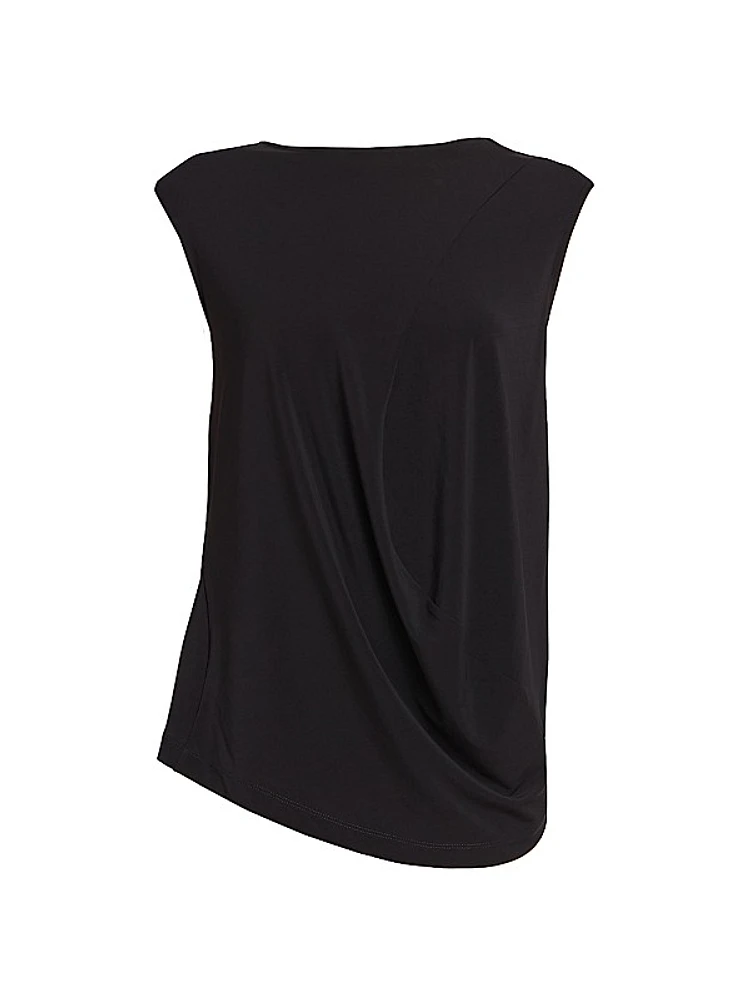 Drape Jersey Top