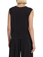 Drape Jersey Top