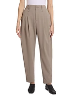 Round Pleated Pants