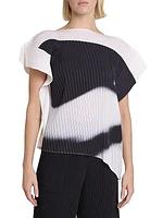 Shadow Study Pleats Top