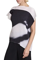 Shadow Study Pleats Top