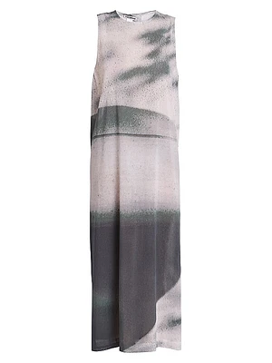 Shadow Study Midi Dress