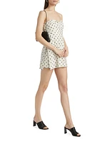 Soho Polka Dot Skort Romper