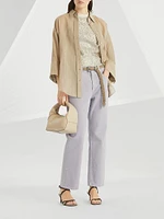 Stretch Cotton Jersey Top
