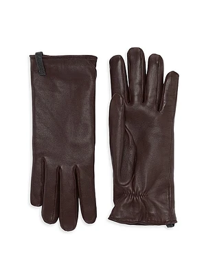Nappa Leather Gloves with Monili