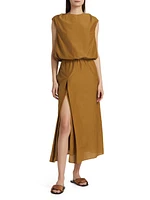Cosma Gathered Sleeveless Top