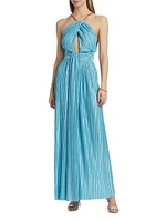 Sophia Chain Trimmed Maxi Dress